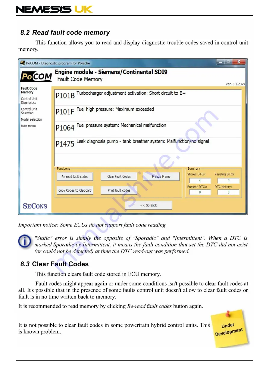 Nemesis PoCOM User Manual Download Page 18