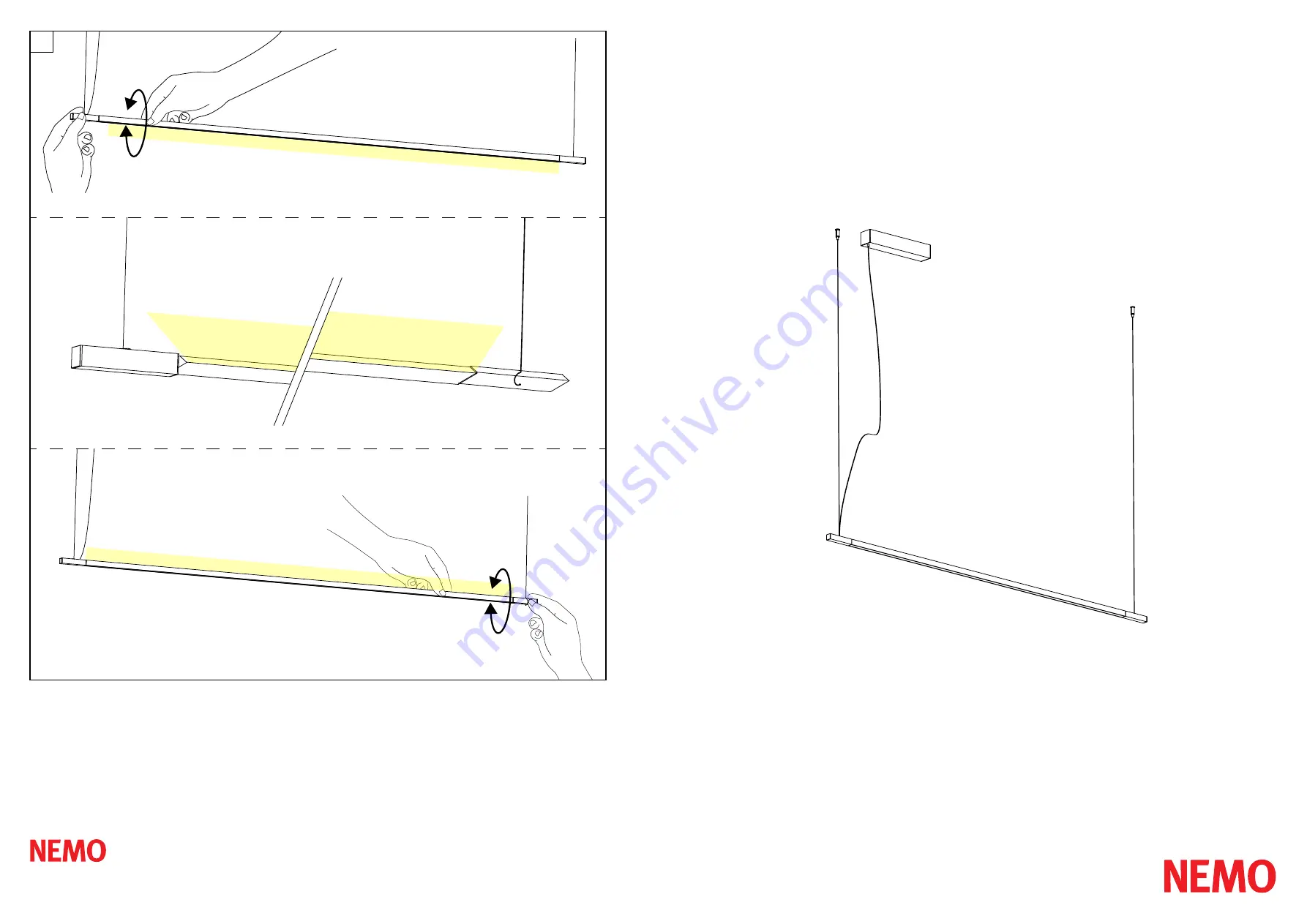 Nemo Linescapes Assembly Instructions Download Page 1