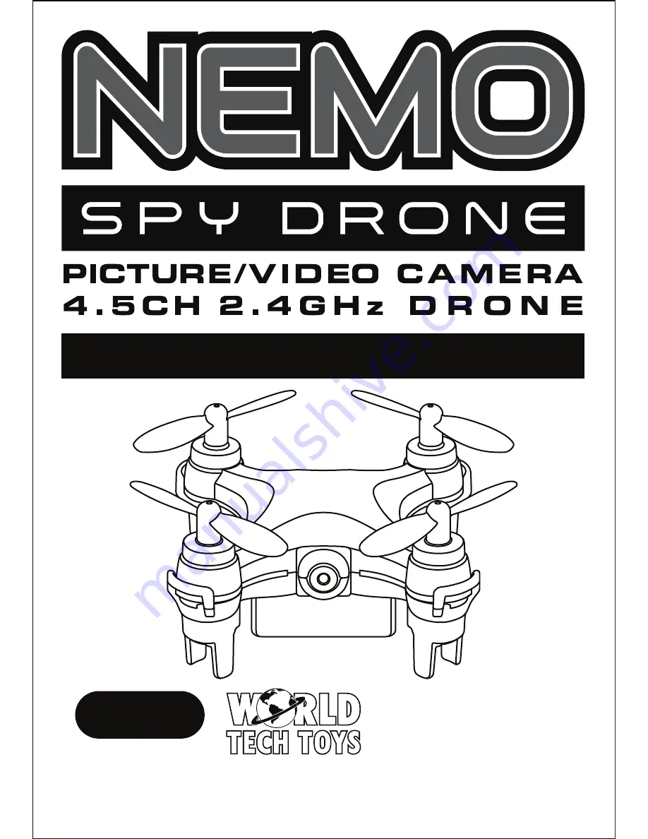 Nemo Spy drone Instruction Manualal Download Page 1