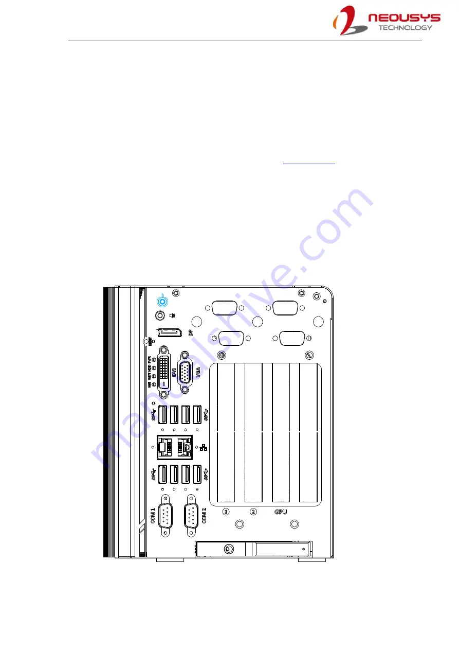 Neousys Technology Nuvo-8108GC Series Скачать руководство пользователя страница 78