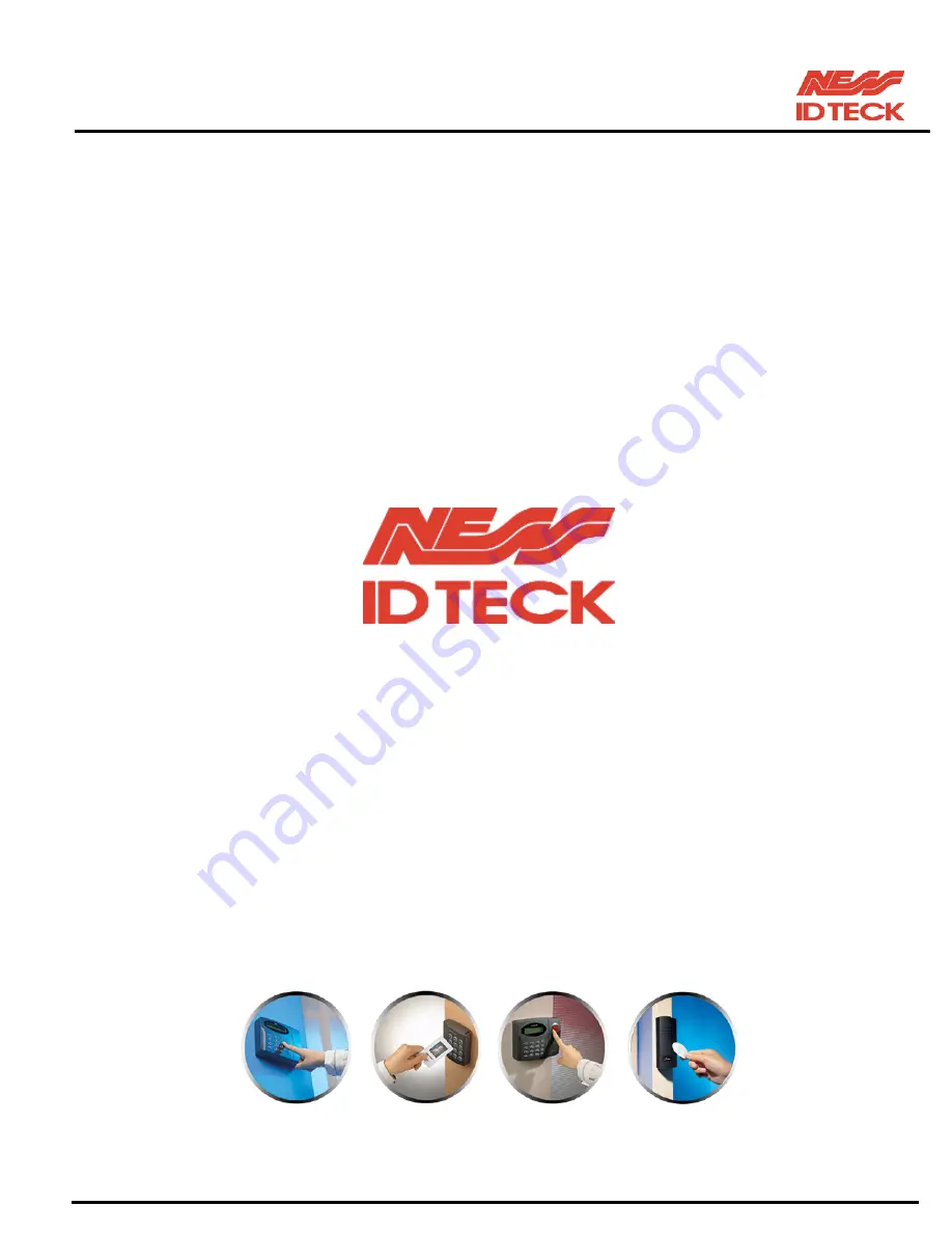 Ness IDTECK iCON100 Скачать руководство пользователя страница 60