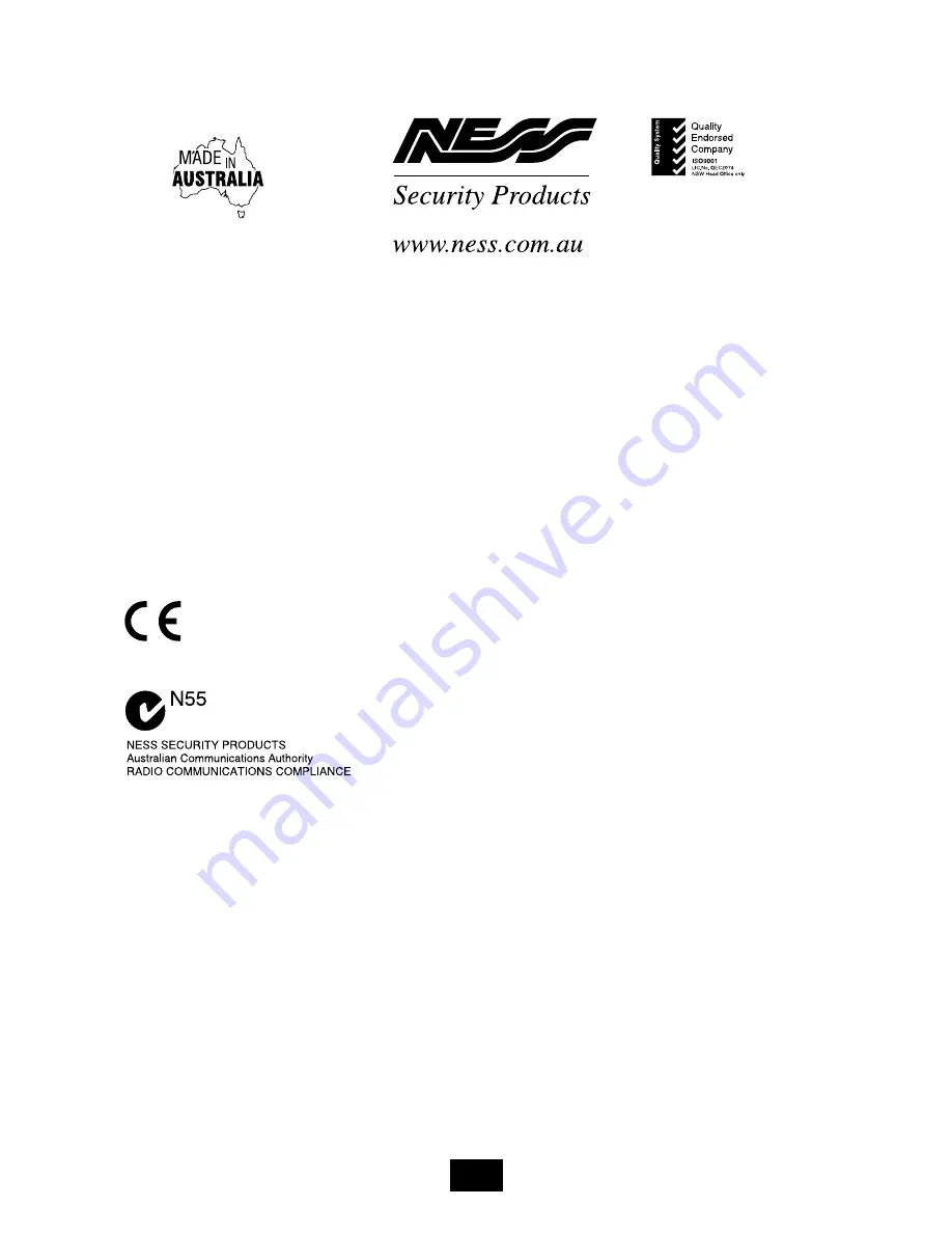 Ness Radio Siren Installation Notes Download Page 8