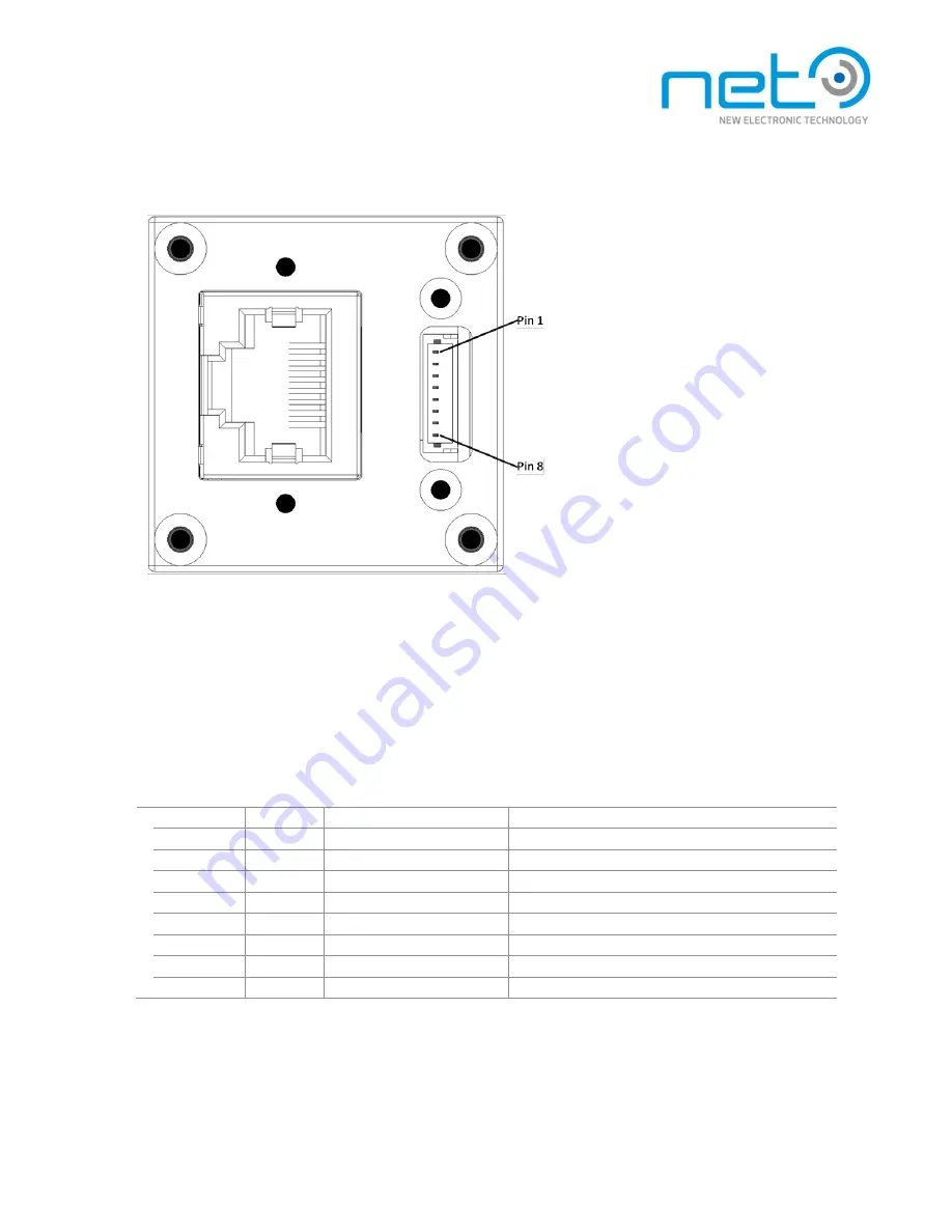 NET GigE PRO Operational Manual Download Page 20