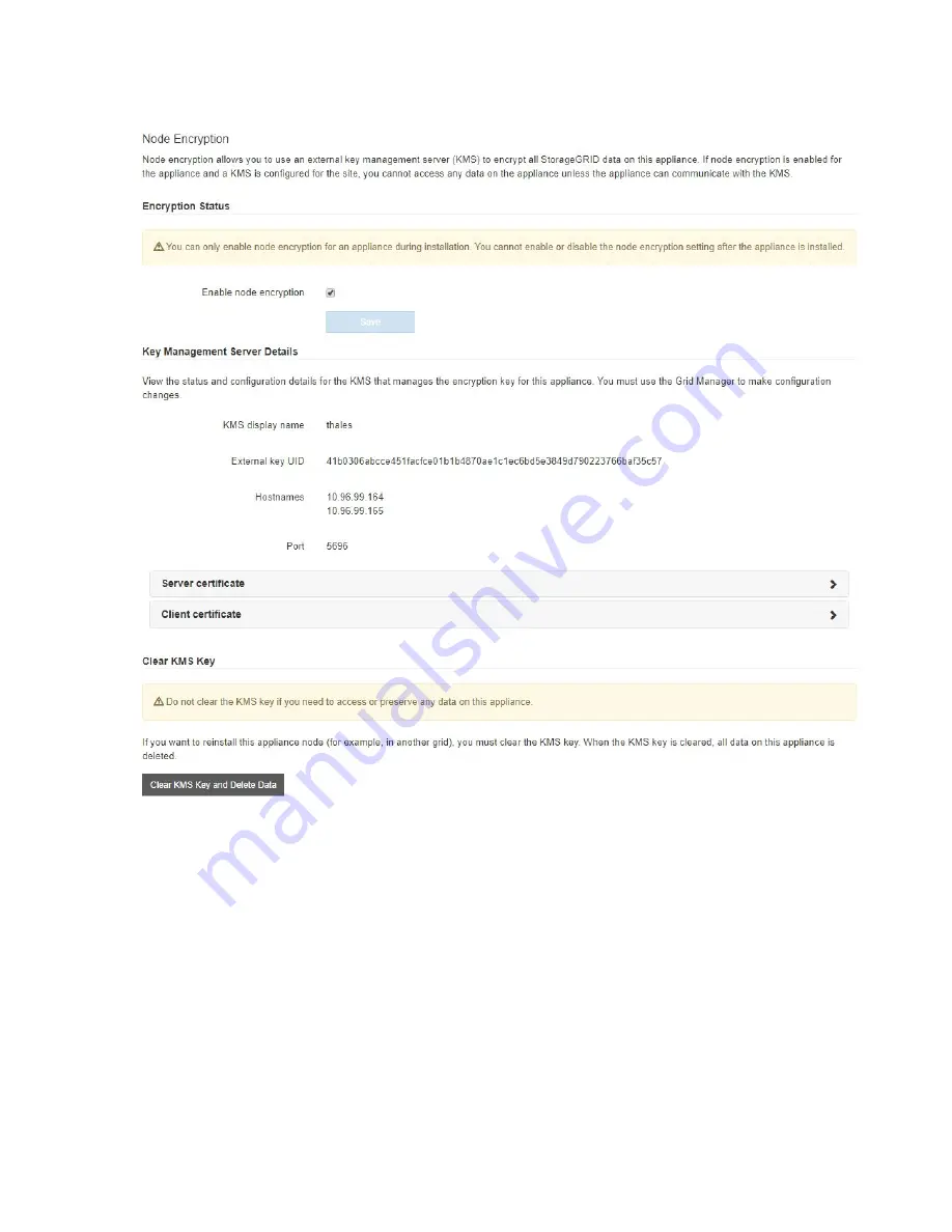 NetApp SG100 Hardware Installation And Maintenance Manual Download Page 97