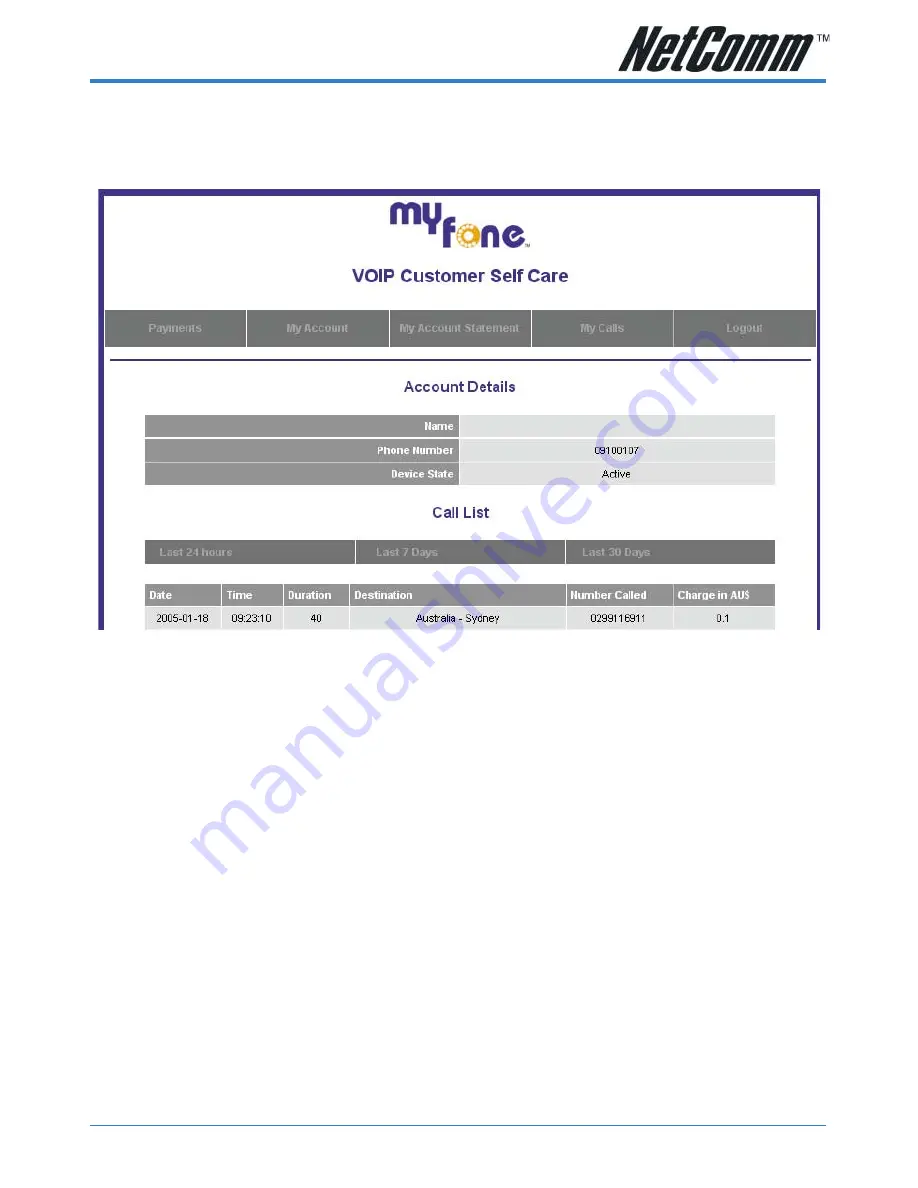 NetComm V100 Скачать руководство пользователя страница 17