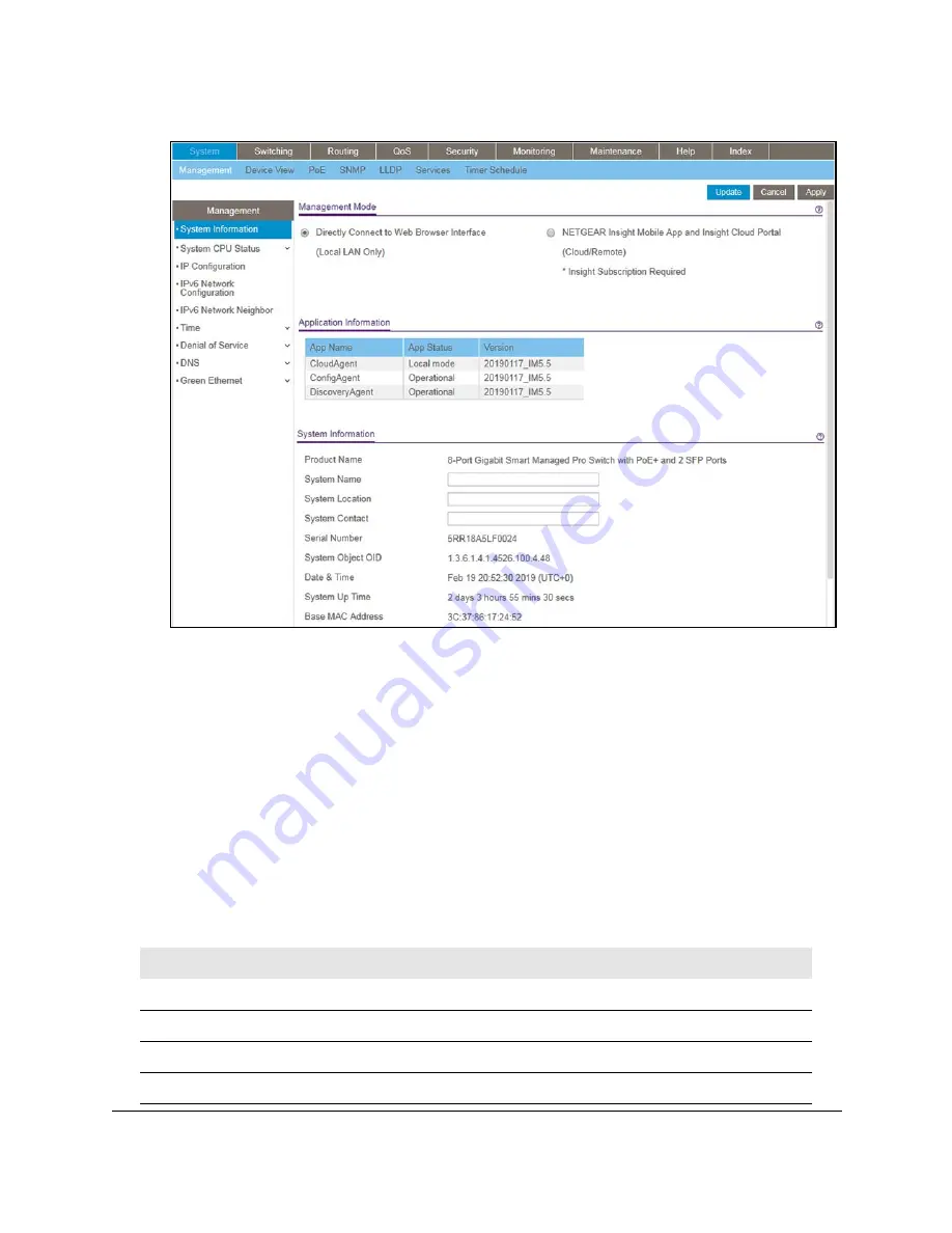 NETGEAR GS108Tv3 User Manual Download Page 52