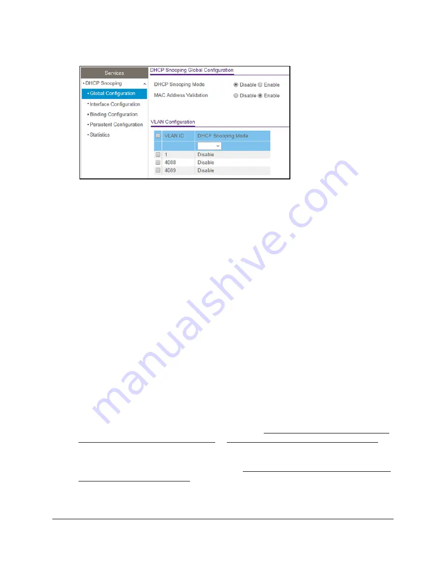 NETGEAR GS108Tv3 User Manual Download Page 124