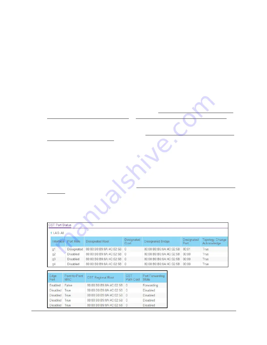 NETGEAR GS108Tv3 User Manual Download Page 185