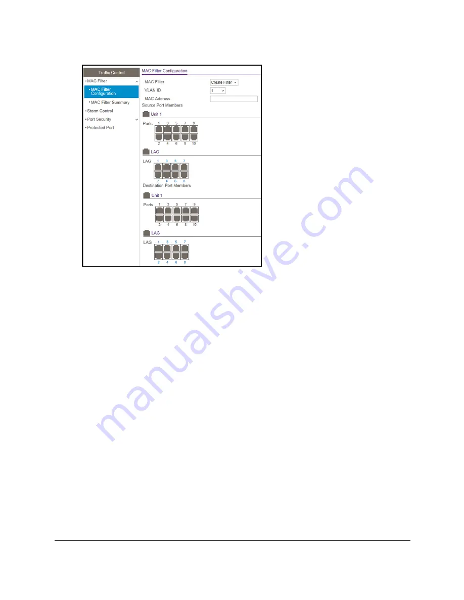 NETGEAR GS108Tv3 User Manual Download Page 345