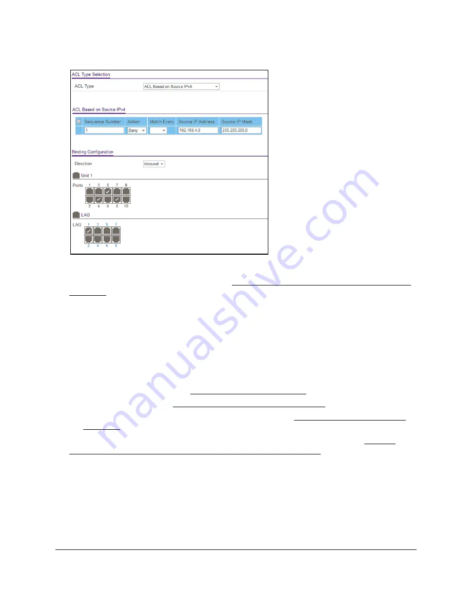 NETGEAR GS108Tv3 User Manual Download Page 364