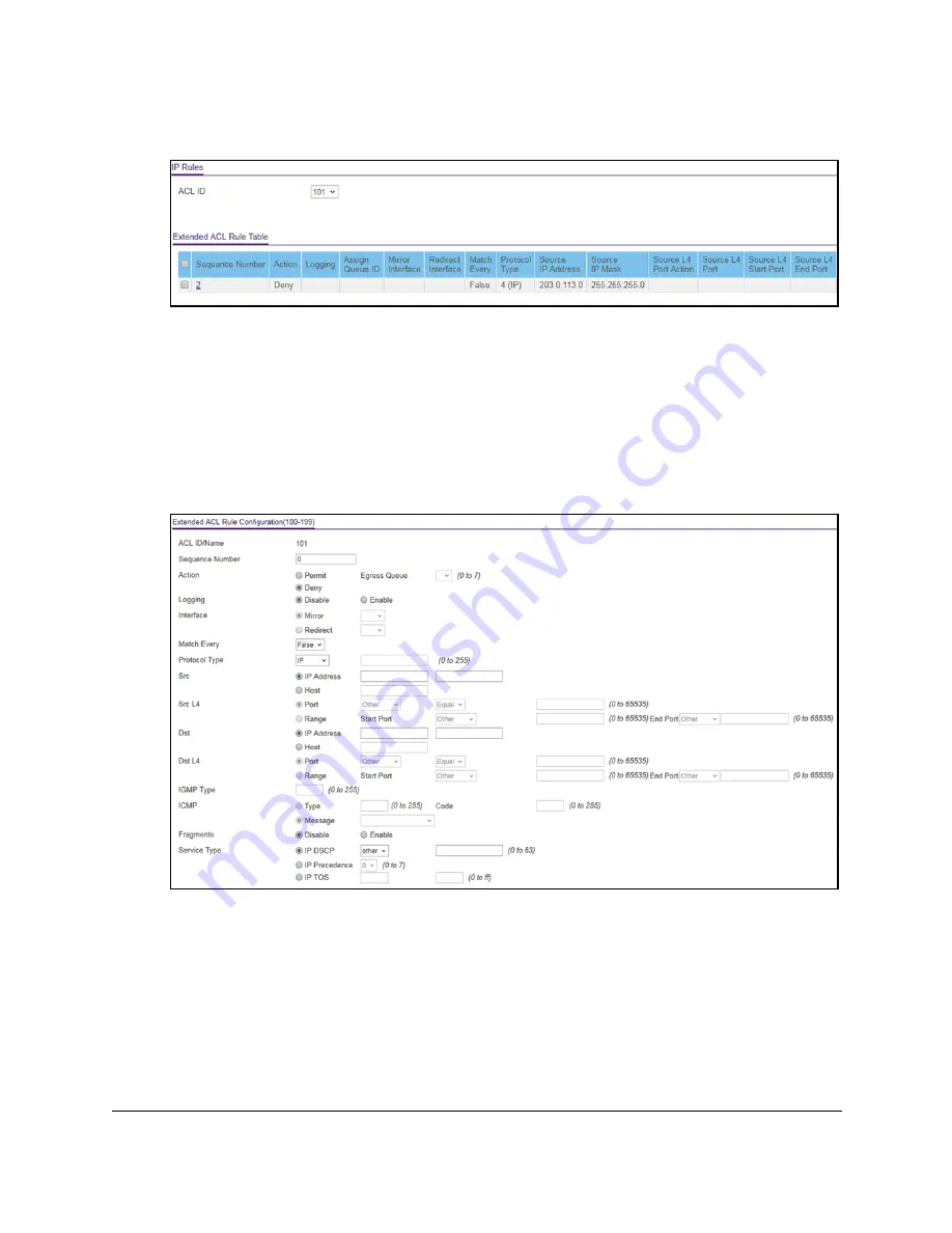 NETGEAR GS108Tv3 User Manual Download Page 384