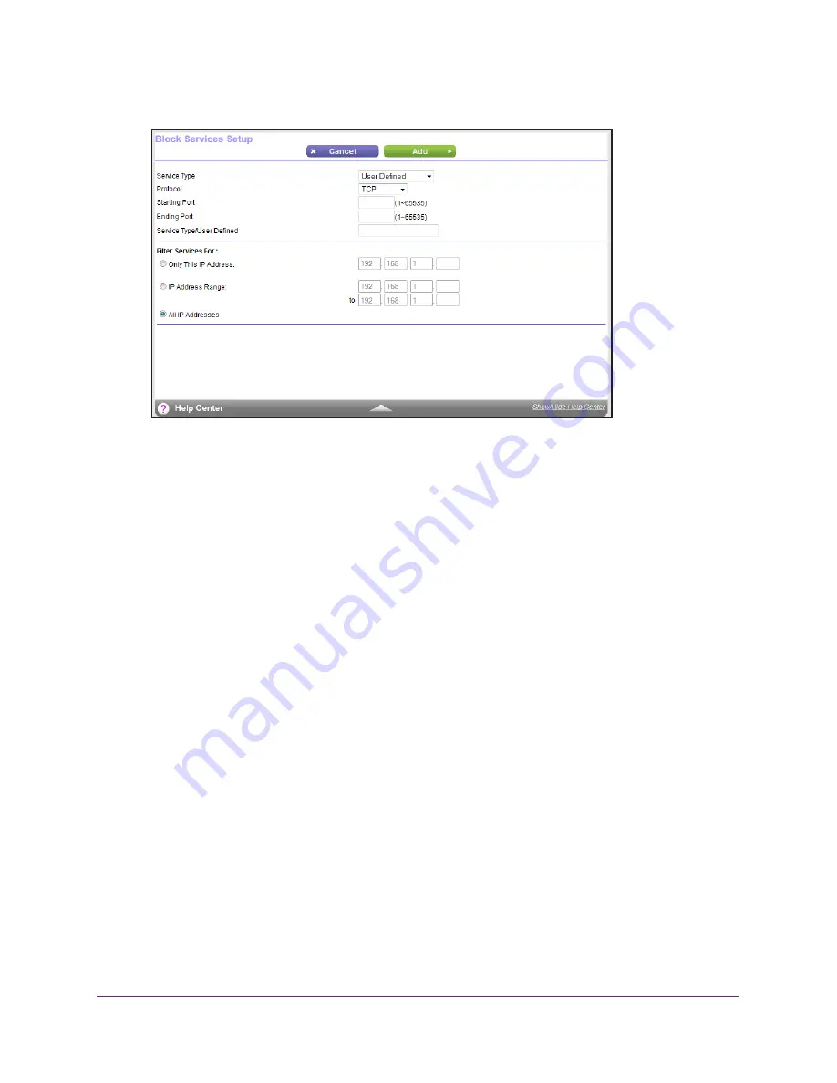 NETGEAR N450 WNR2500 User Manual Download Page 67