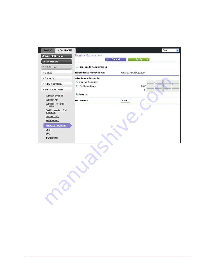 NETGEAR N450 WNR2500 User Manual Download Page 101