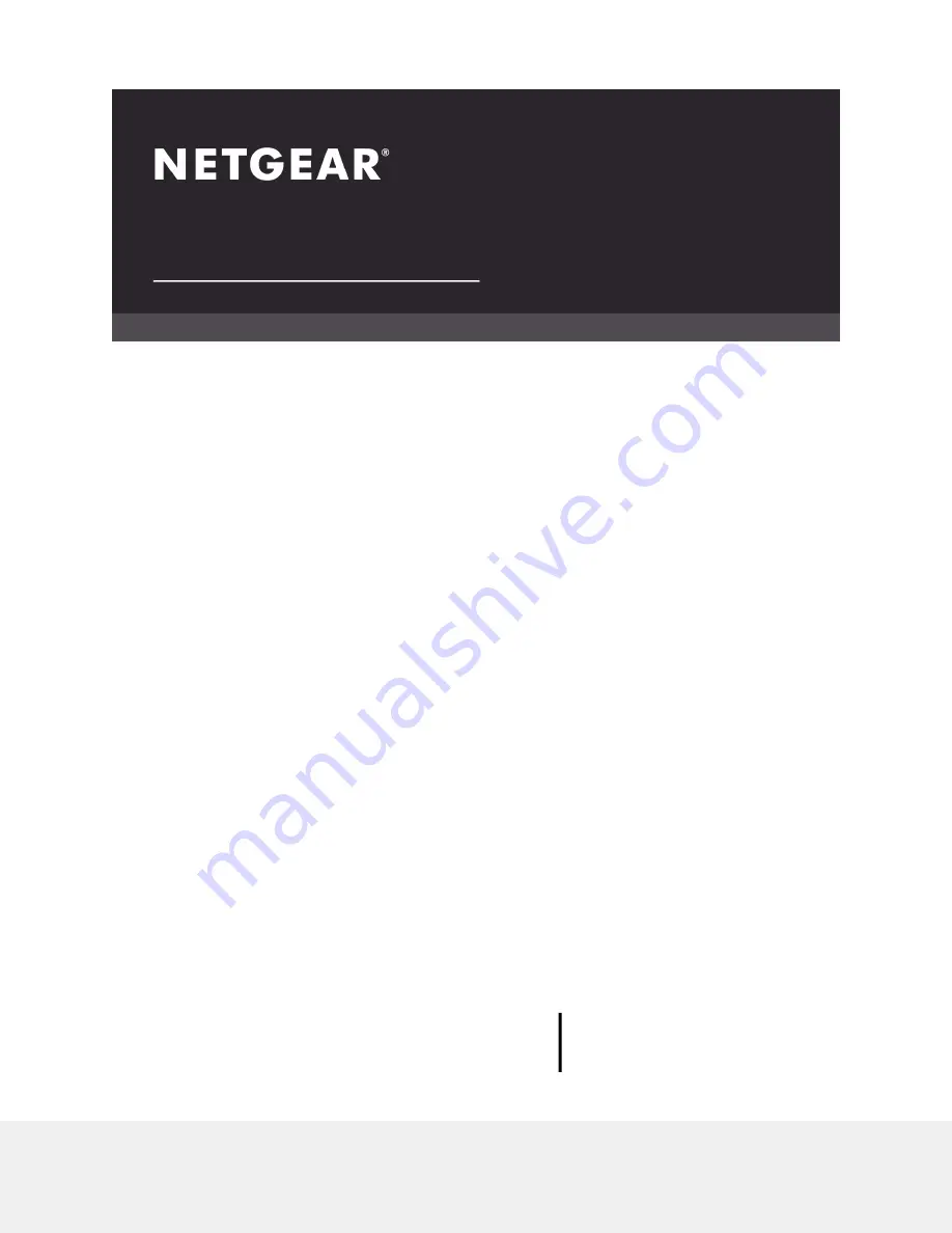 NETGEAR Nighthawk AXE7300 RAXE290 User Manual Download Page 1