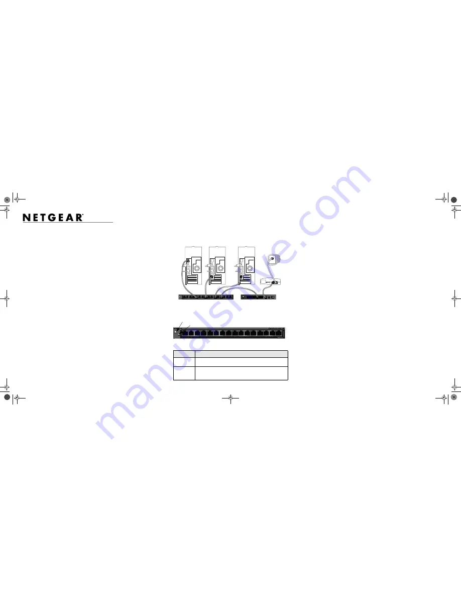 NETGEAR ProSafe Plus FS116E Скачать руководство пользователя страница 1