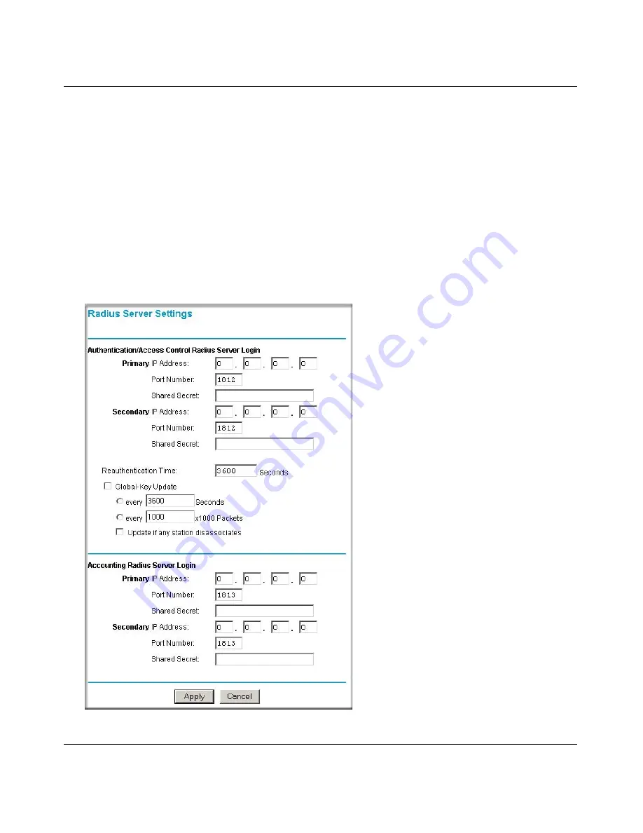 NETGEAR WG302 - 802.11g ProSafe Wireless Access Point Reference Manual Download Page 48