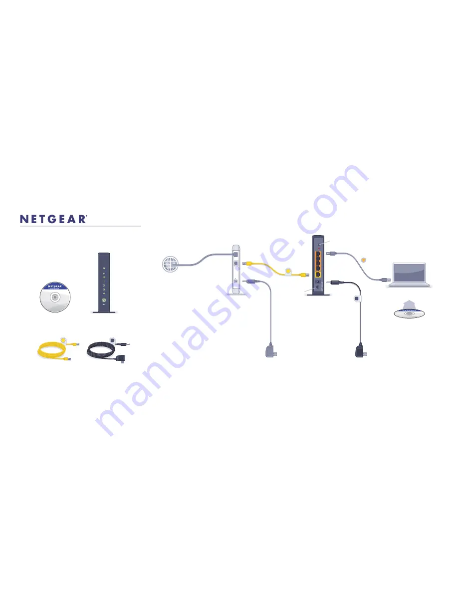 NETGEAR WNR2000V3 Installation Manual Download Page 1