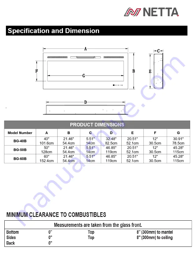 netta BG-40B Manual Download Page 6