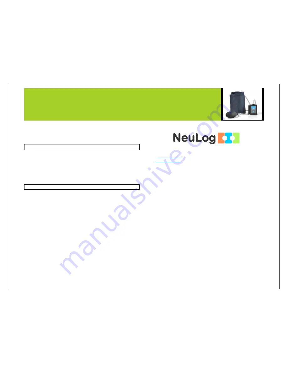 NeuLog NUL-222 Manual Download Page 4