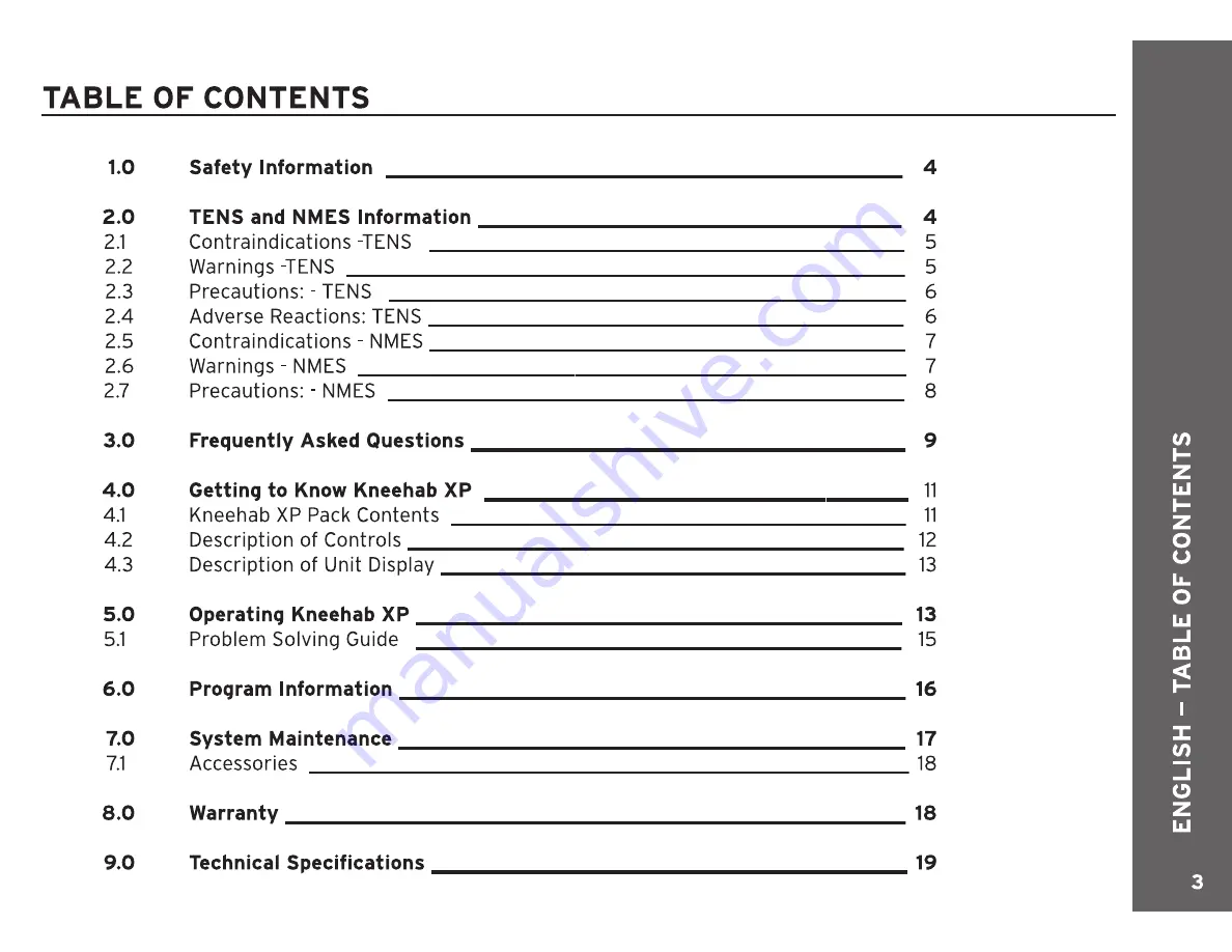 Neurotech 412 Instructions For Use Manual Download Page 3