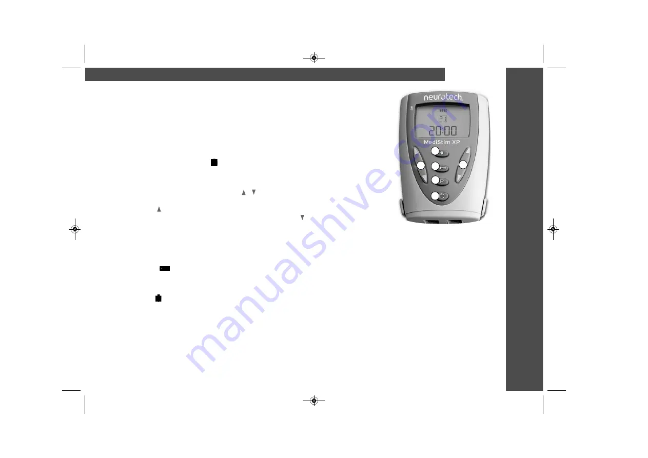 Neurotech MediStim XP Instruction Manual Download Page 87