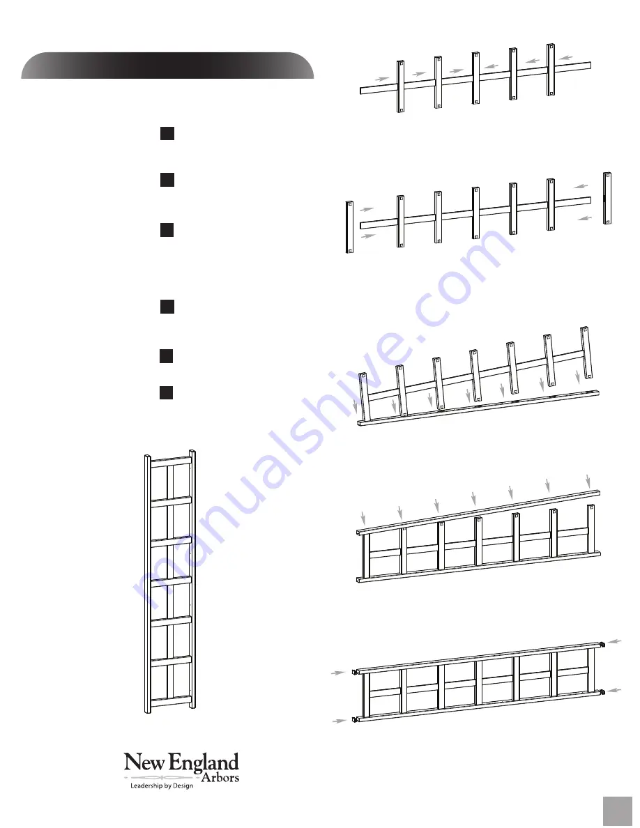 New England Arbors VA42081 Скачать руководство пользователя страница 7