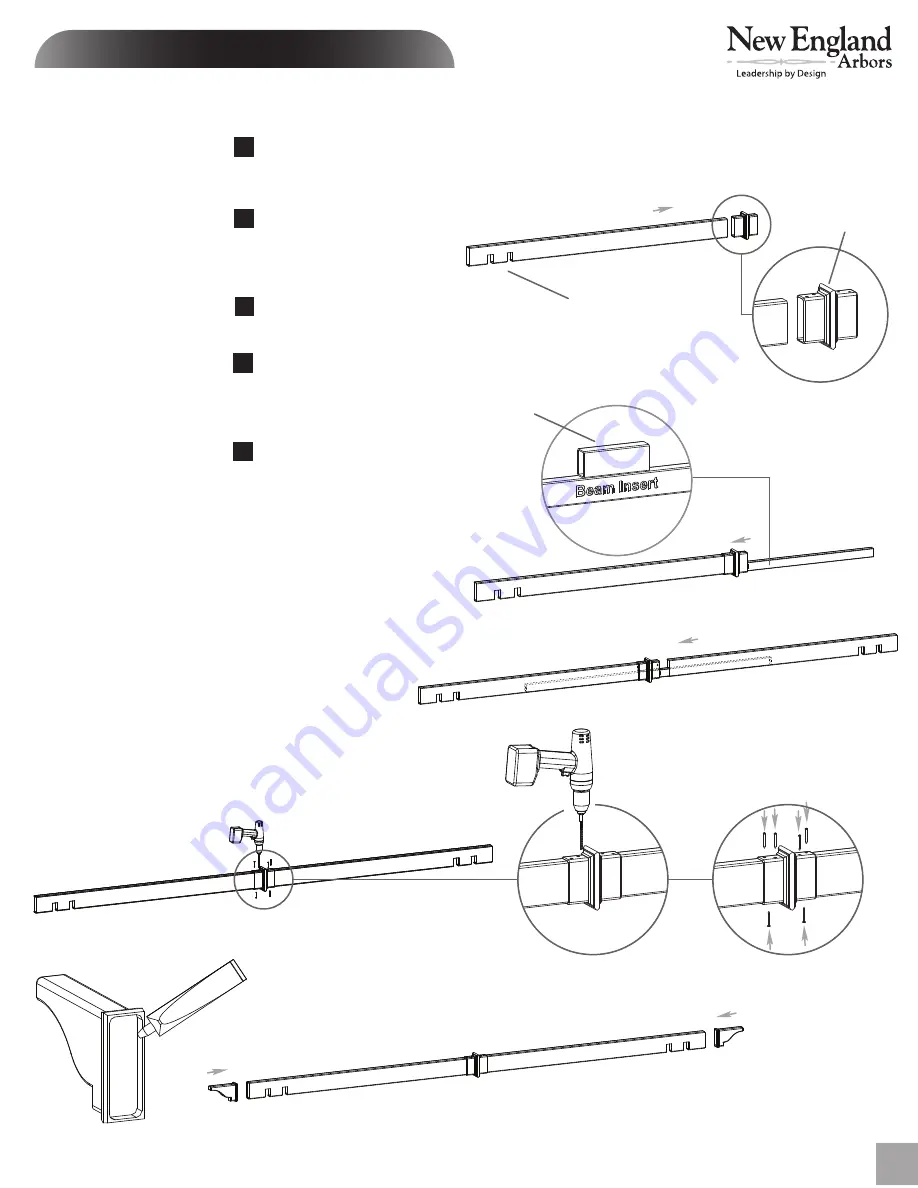 New England Arbors VA42081 Скачать руководство пользователя страница 11