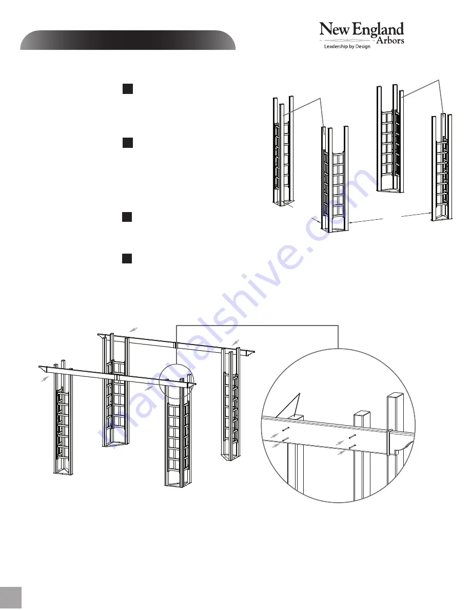 New England Arbors VA42081 Assembly Manual Download Page 12