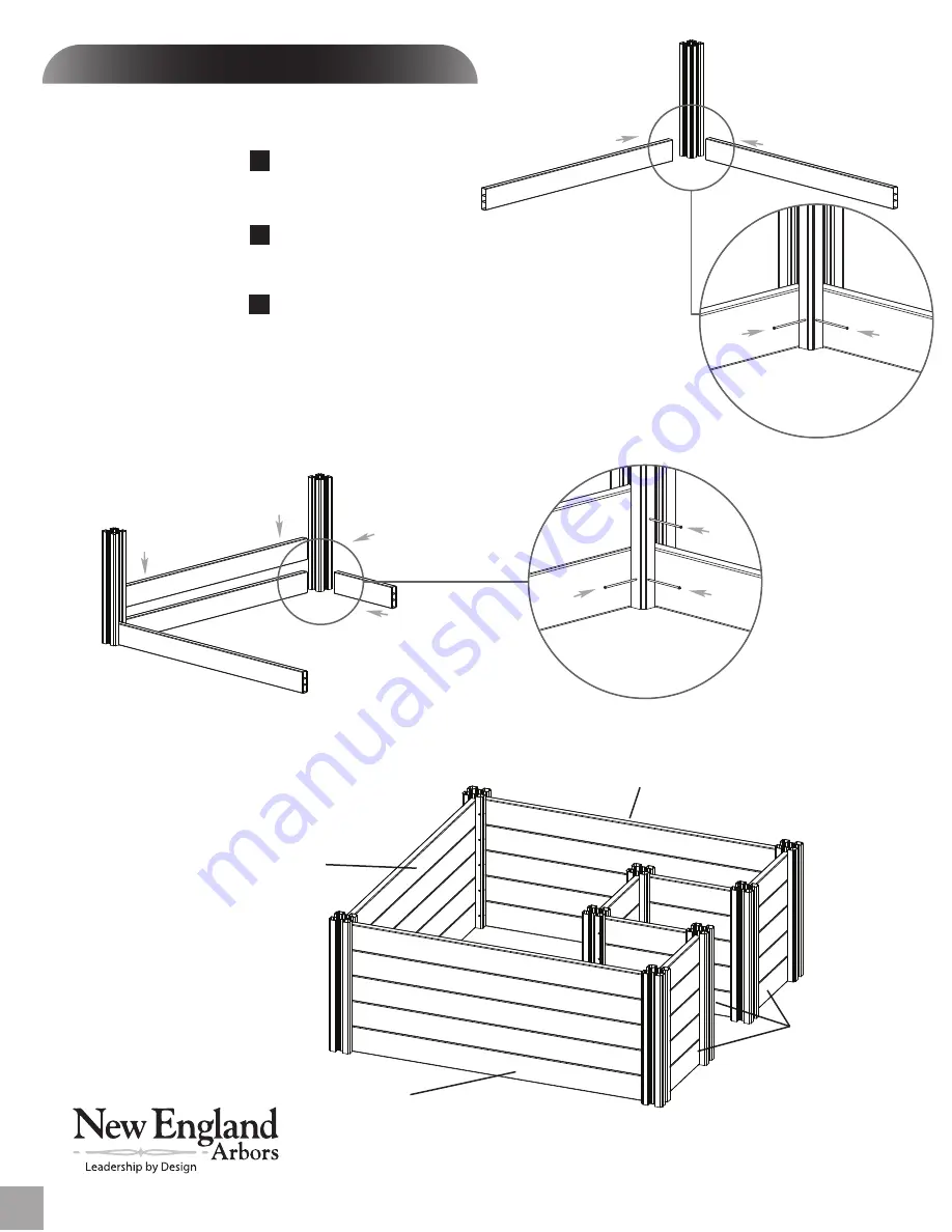 New England Arbors VA68239 Assembly Instructions Download Page 2