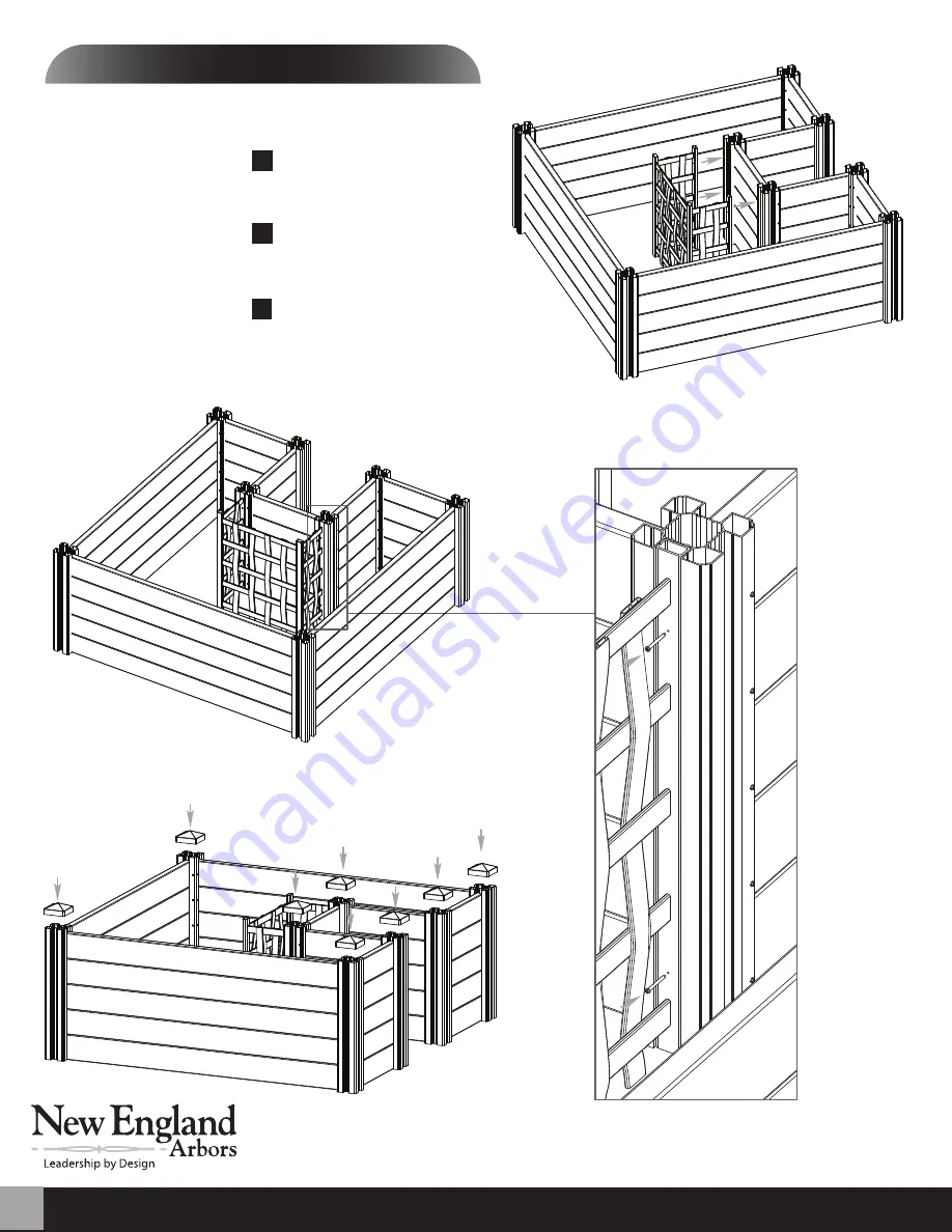 New England Arbors VA68239 Assembly Instructions Download Page 4