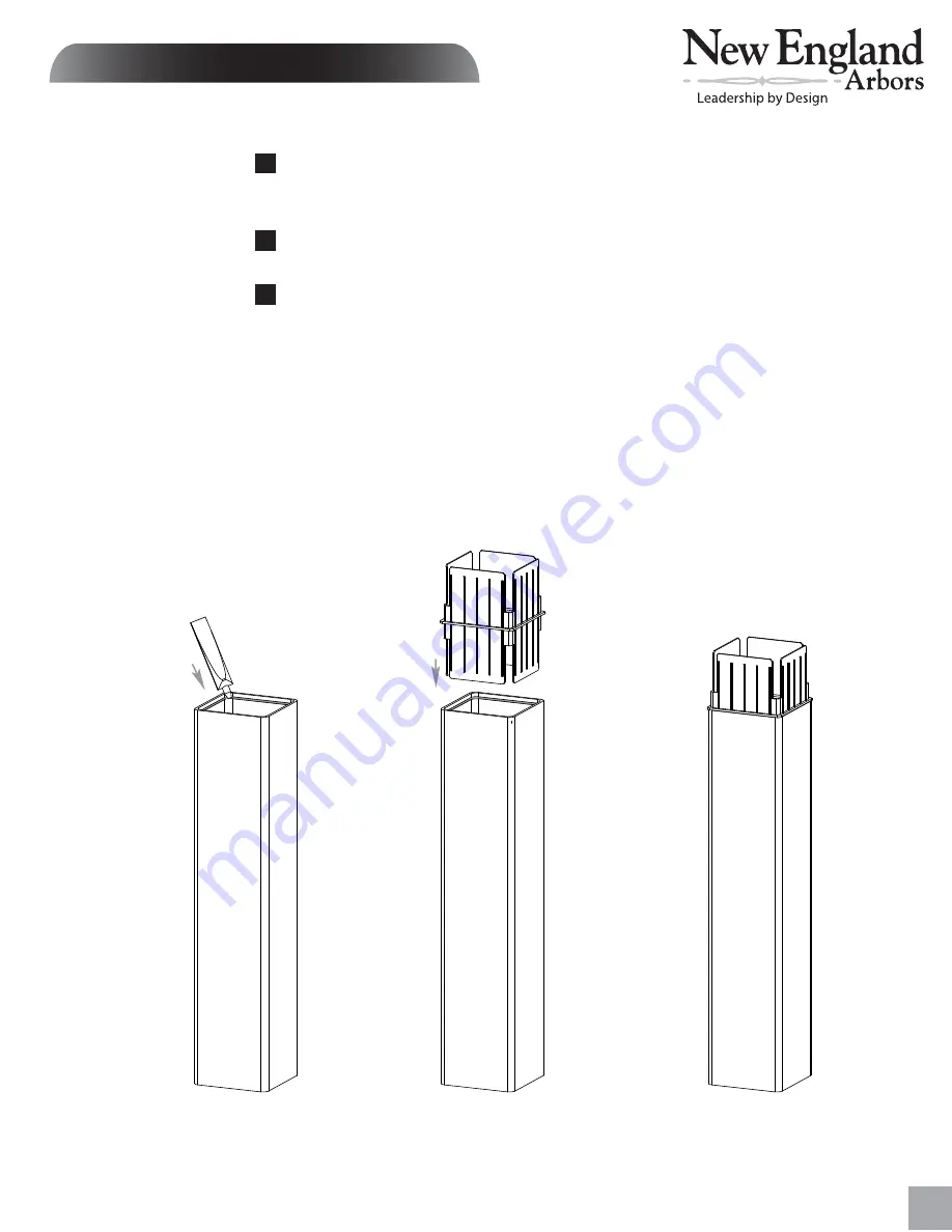 New England Arbors VA80350 Скачать руководство пользователя страница 3