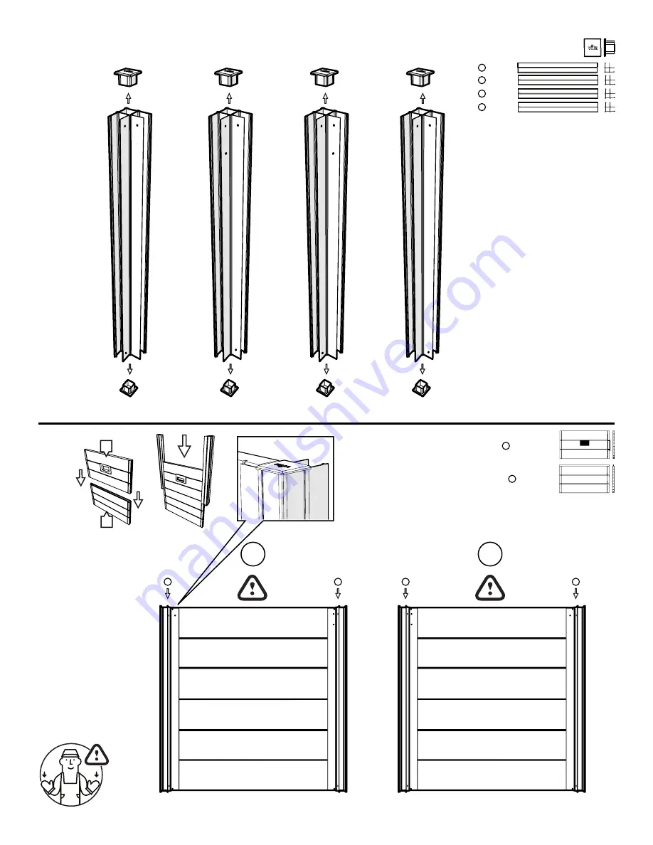 New England Arbors VT17520 Assembly Manual Download Page 7