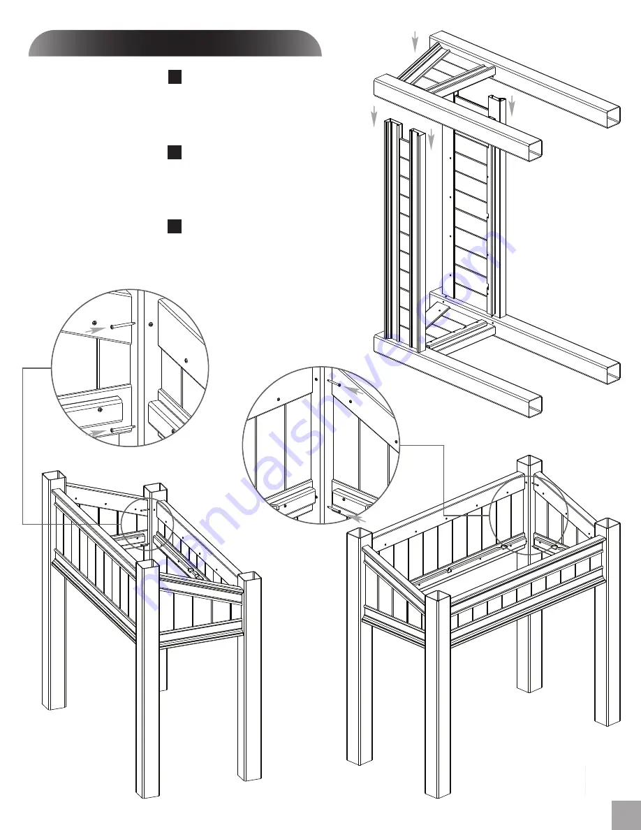 New England Arbors Wheelchair Accessible Raised Planter Box Скачать руководство пользователя страница 3