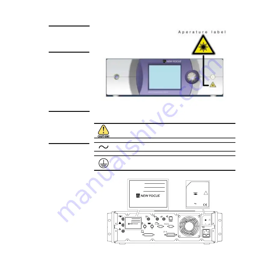 New Focus Swept-Wavelength Tunable Laser Source TLB 6500 Series User Manual Download Page 10