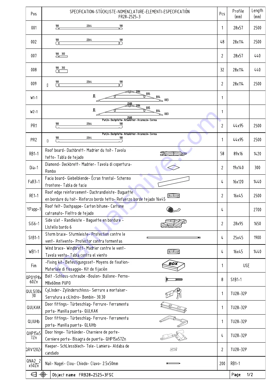 new garden FRB28-2525-3FSC Installation Manual Download Page 6