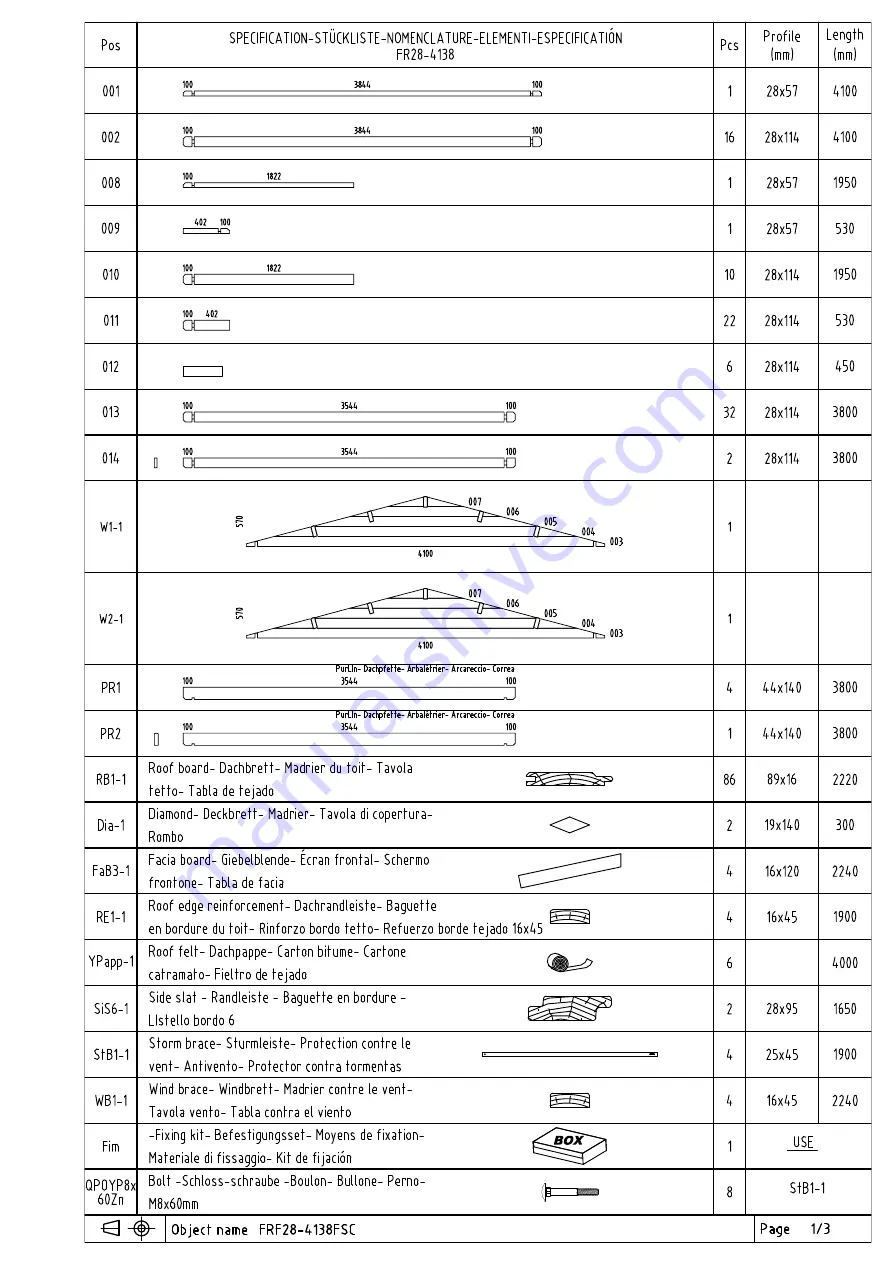 new garden FRF28-4138FSC Installation Manual Download Page 6