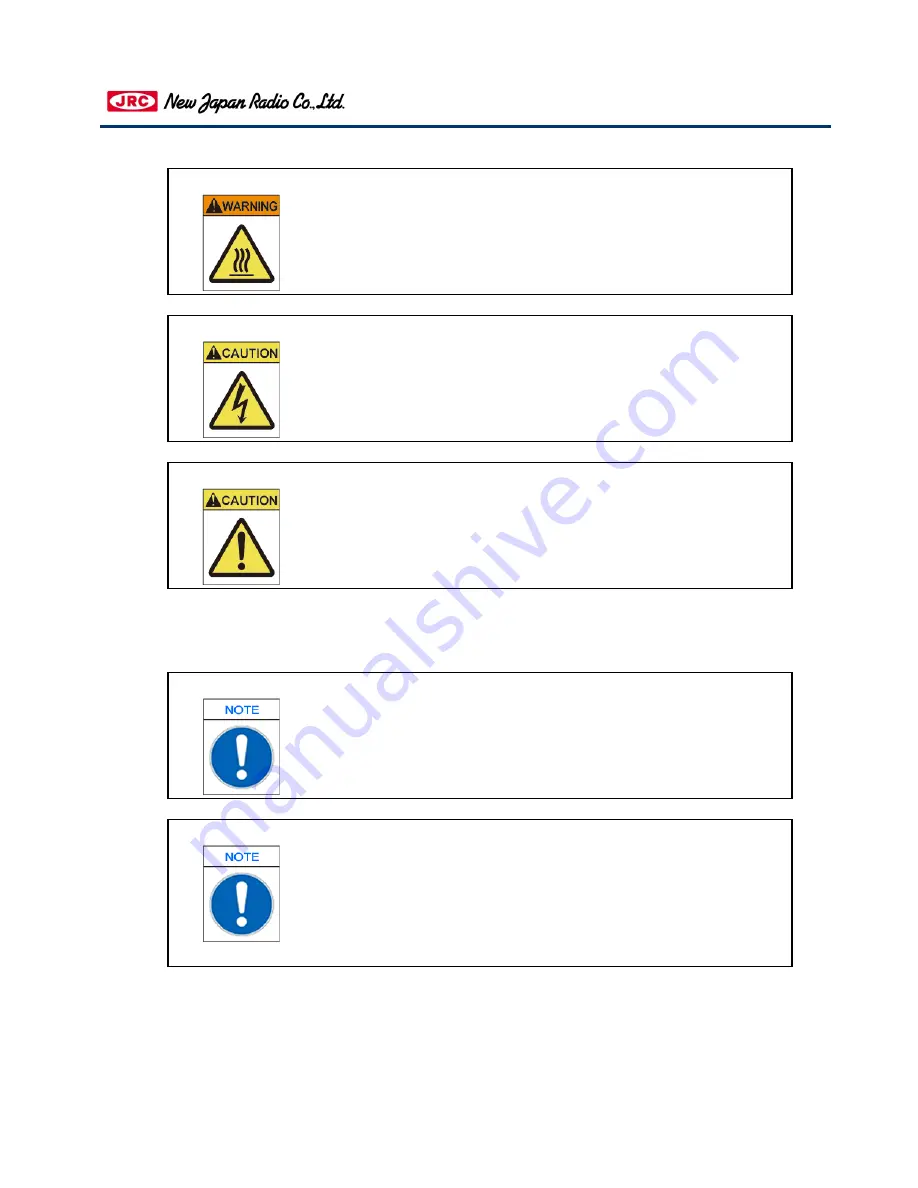 New Japan Radio NJT8103 series Instruction Manual Download Page 8