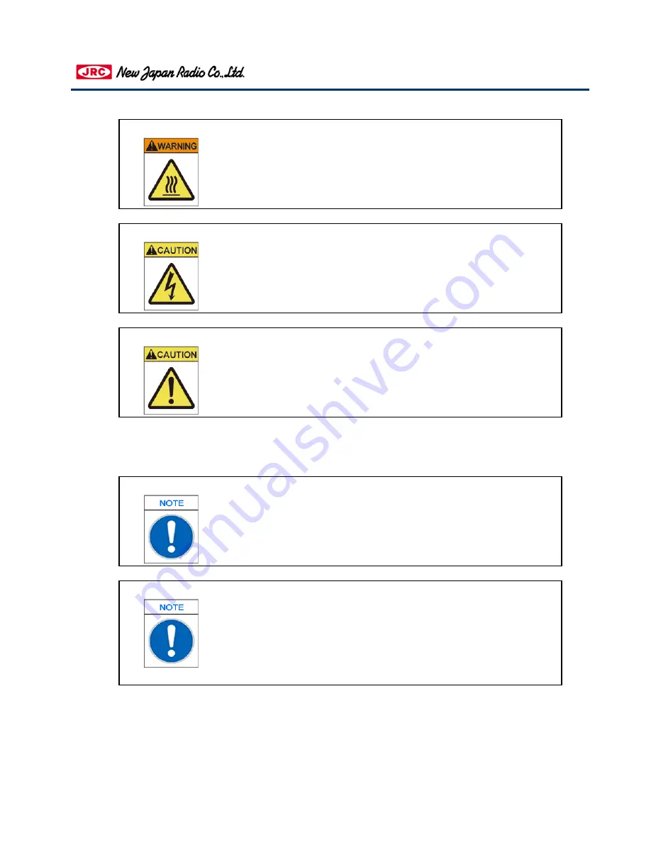 New Japan Radio NJT8302 series Instruction Manual Download Page 8