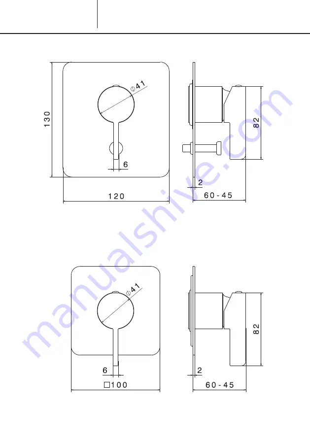 newform BLINK CHIC 71070E Скачать руководство пользователя страница 4