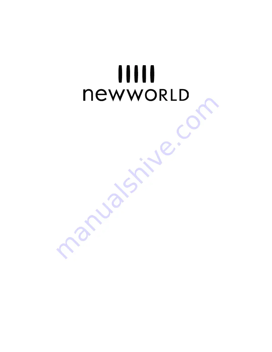 Newworld NW SUITE 60MF User Manual Download Page 1