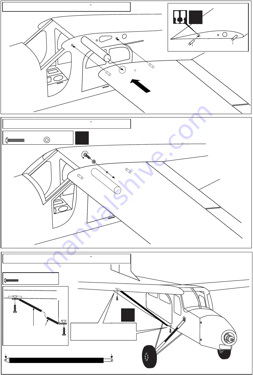 Nexa Pilatus Porter PC-6 Building Instructions Download Page 16