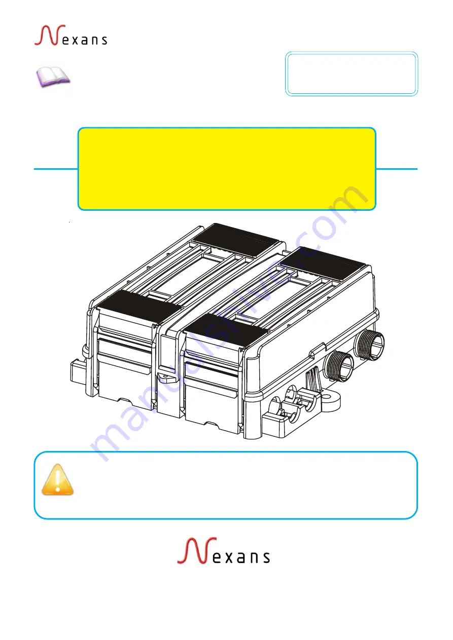 Nexans 20206803 Installation And Manual Download Page 1