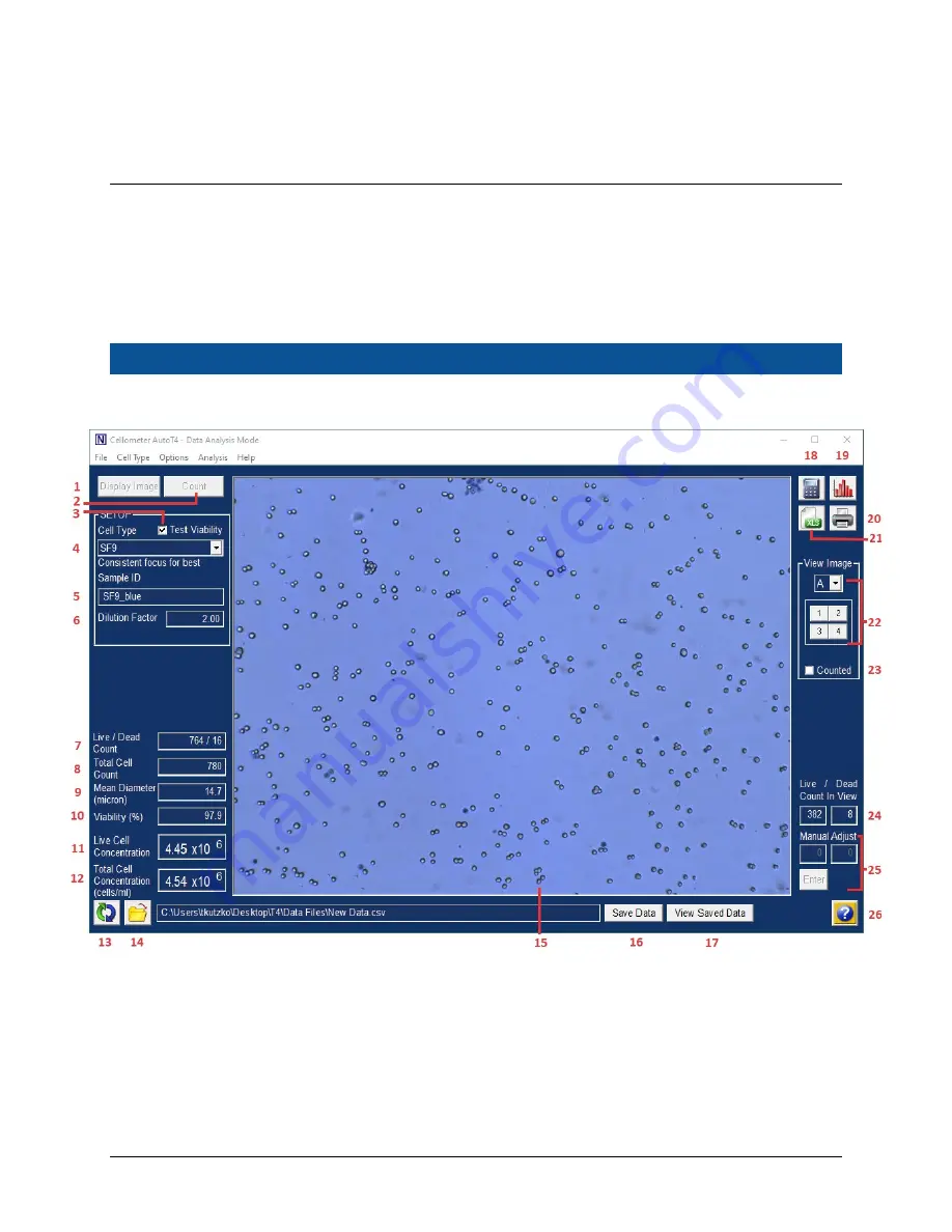 Nexcelom Bioscience Cellometer Auto T4 User Manual Download Page 27