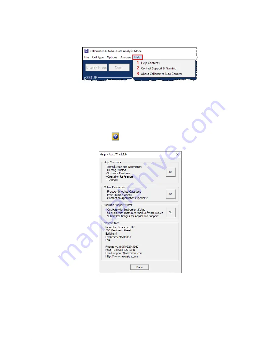 Nexcelom Bioscience Cellometer Auto T4 User Manual Download Page 30