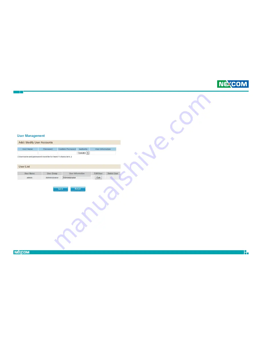 Nexcom NCi-211 User Manual Download Page 37