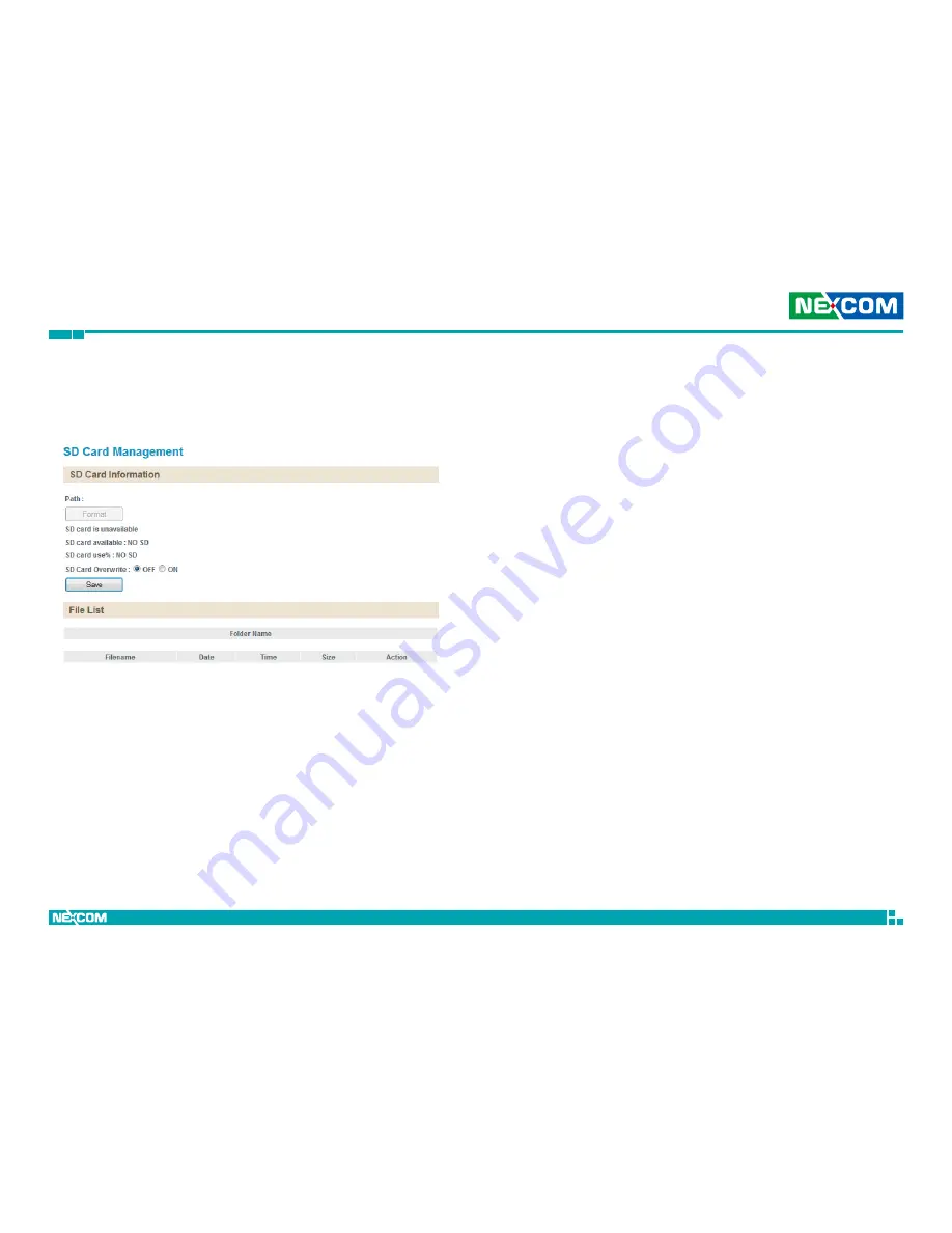 Nexcom NCm-201-2V User Manual Download Page 42