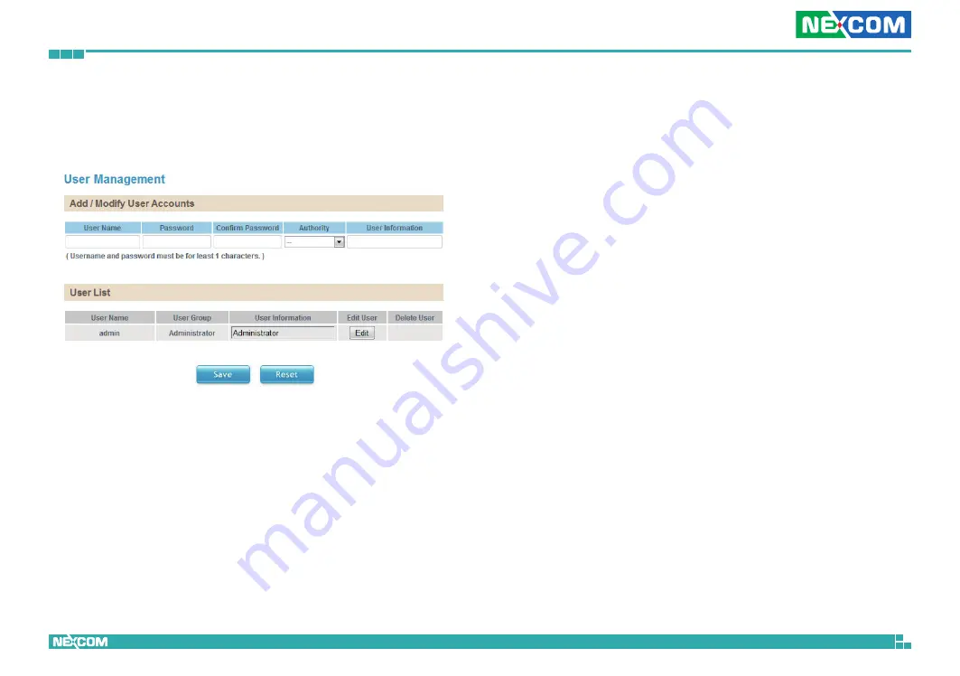 Nexcom NCr-312-OVR User Manual Download Page 41