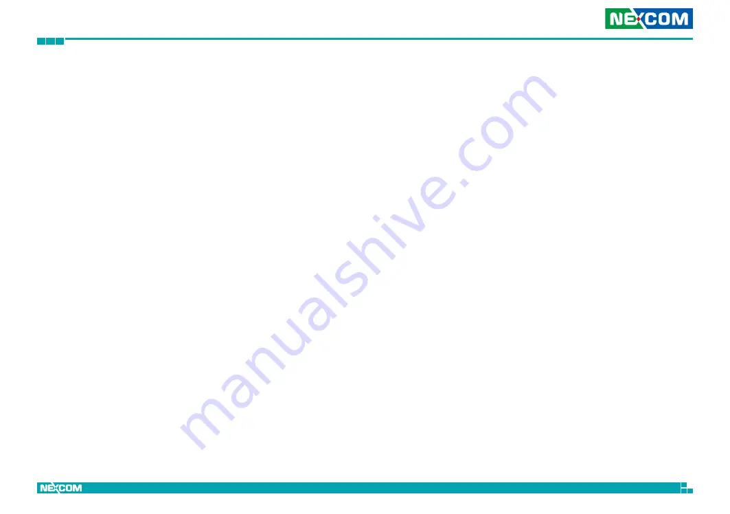 Nexcom NViS 1482 Series User Manual Download Page 11