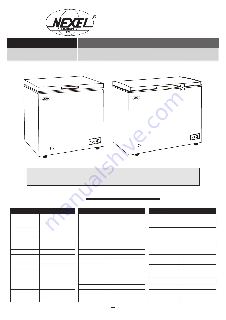 Nexel 243080 User Manual Download Page 4