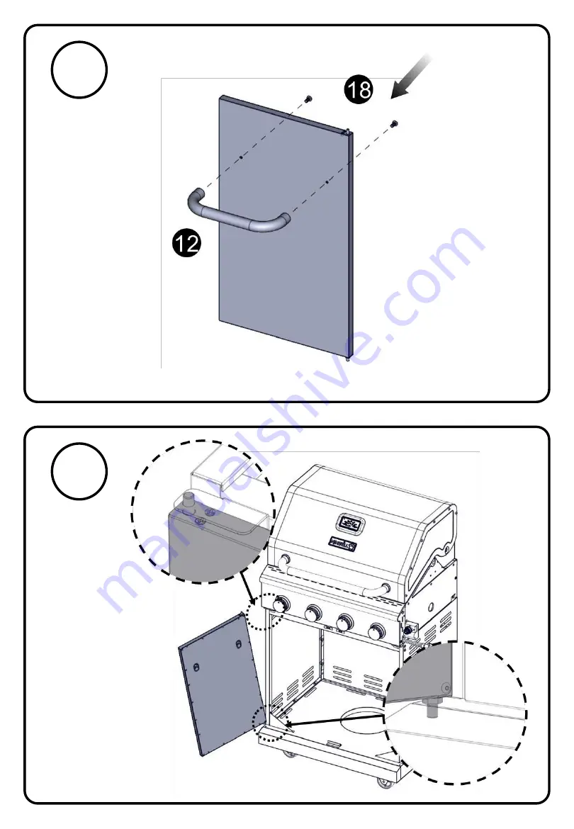 Nexgrill 720-0958N Assembly Instructions Manual Download Page 15